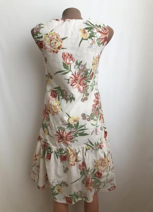 Летнее котоновое платье в цветочный принт от pieces xs2 фото