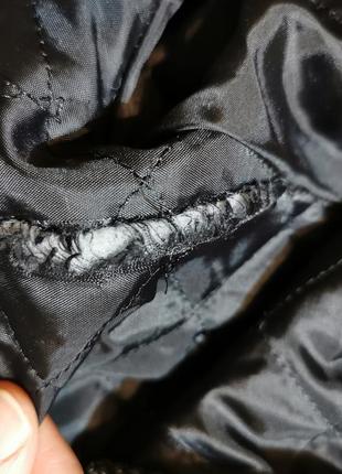 Куртка вовняна демісезонна на синтепоні hamaki ho з налокотниками двобортна чоловіча7 фото