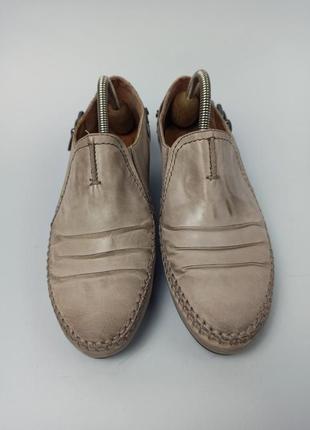 Кожаные туфли jana размер 39 (25 см.)4 фото