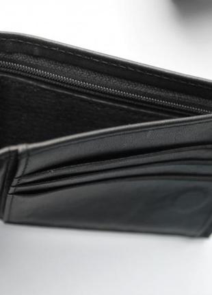 Чоловічий ремінь і гаманець philipp plein чорний подарунок чоловікові на 14 лютого5 фото
