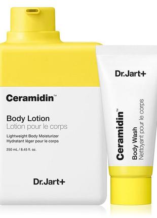 Dr. jart + ceramidin body lotion лосьйон для тіла + гель для душу