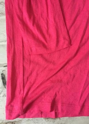 Рожева блузка рукав три чверті блузка4 фото