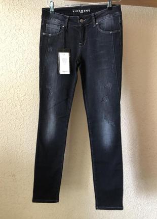Жіночі прямі джинси від richmond denim (італія), оригінал.