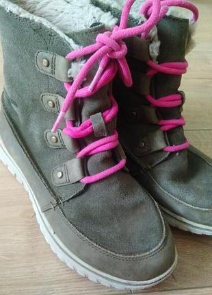 Оригінальні чобітки sorel/  натуральний нубук