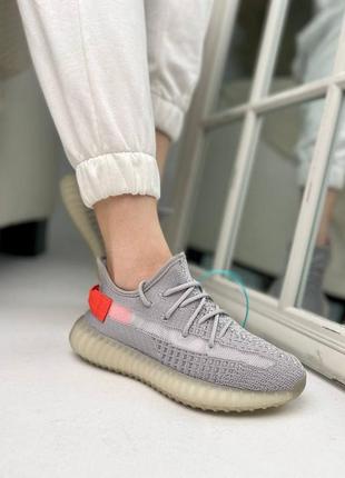 Adidas yeezy boost 350 grey/orange🆕шикарні кросівки адідас🆕купити накладений платіж5 фото