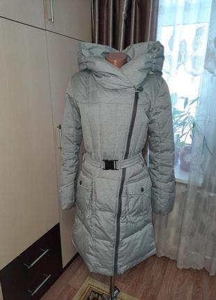Тёплое зимние пальто пуховик1 фото