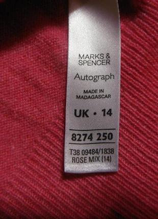 Кофта m&s autograph. 100% кашемир 4