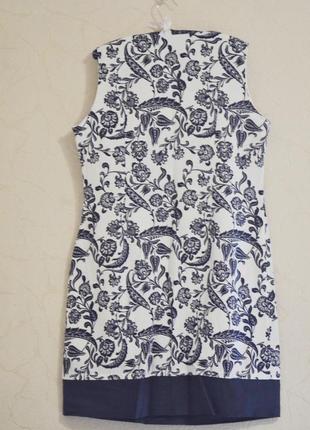 Льняное платье на чехле от only italy.2 фото