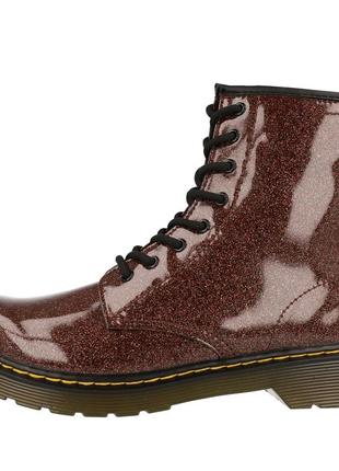 Женские шикарные ботинки dr. martens 1460 glitter y