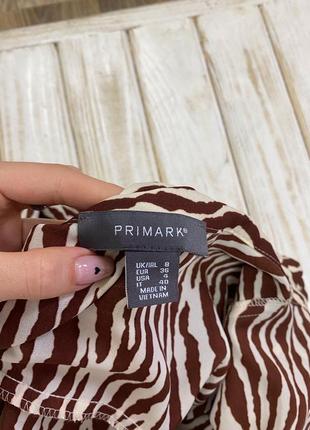 Блуза в стильный принт primark4 фото