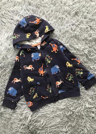 Чарівна кенгурушка толстовка з мавпочками