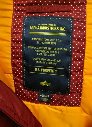 Куртка alpha industries n-3b w parka.4 фото