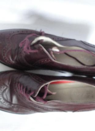 Туфли на широкие ножки из натуральной кожи р.412 фото