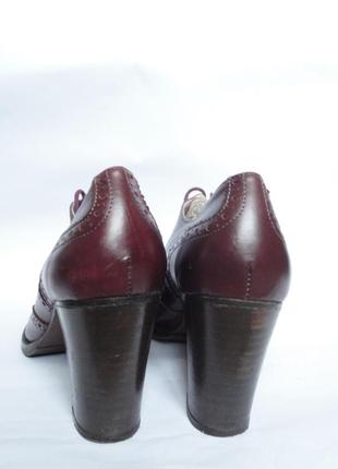 Туфли на широкие ножки из натуральной кожи р.414 фото