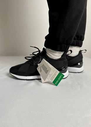 Жіночі кросівки puma muse black10 фото