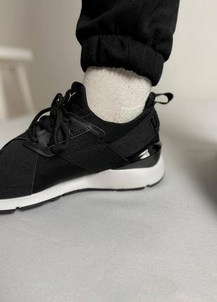 Жіночі кросівки puma muse black2 фото