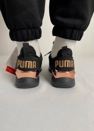 Жіночі кросівки puma muse black6 фото