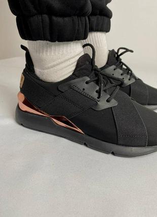 Жіночі кросівки puma muse black10 фото