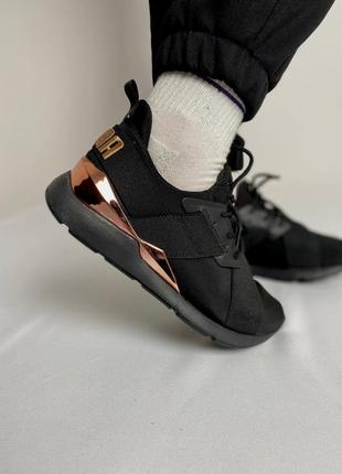 Puma muse black🆕шикарні кросівки пума🆕купити накладений платіж