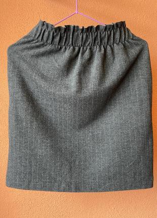 Теплая юбка reserved с карманами5 фото