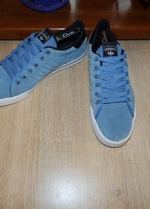Кросівки adidas originals men's adicourt as slippers blue q33097