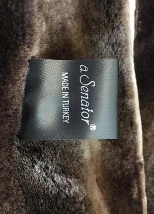 Кожа+мех ягнёнка дубленка р.52-54 турция