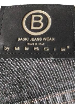 Джинсы basic jeans by bessi клёш w27 l34, высокий рост, высокая талия9 фото