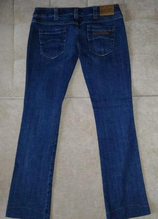 Джинси armani jeans w28 l30 темно-сині