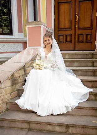 Весільне плаття з мережі салонів "kristel"4 фото