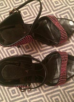 Босоножки, шлепанцы grado, кожа, 36 р