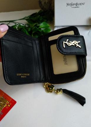 Шкіряний гаманець міні брендовий4 фото