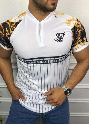 Футболка на замочке "siksilk"