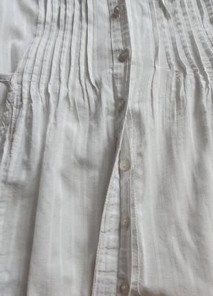 Рубашка длинная с серебряной нитью легкая на длинний рукав3 фото