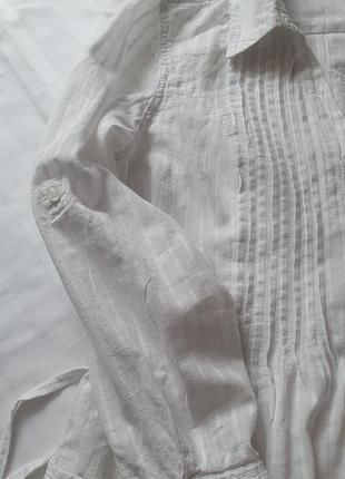 Рубашка длинная с серебряной нитью легкая на длинний рукав6 фото