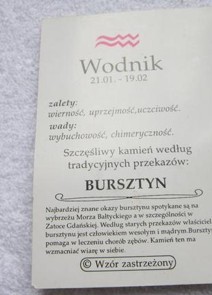 Знак зодіаку - водолій - щасливий камінь бурштин, бурштин, amber4 фото