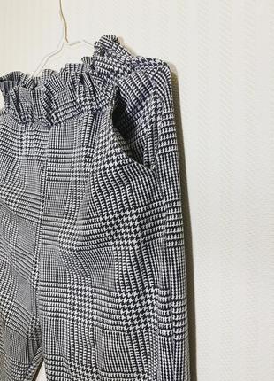 Штани в гусячу лапку