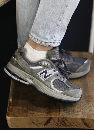 New balance 2002r grey жіночі кросівки