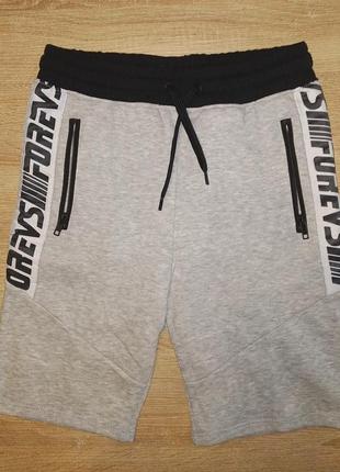 Спортивные шорты на флисе h&m 140 см