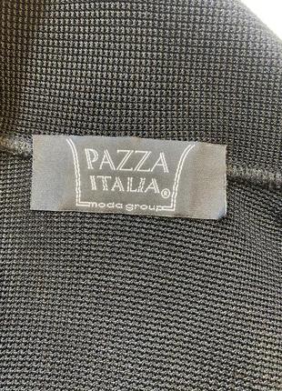 Італія 🇮🇹 чорна кофточка з віскози з гудзиками вгорі3 фото
