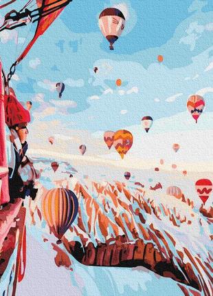 Картина за номерами кулі зимової каппадокії