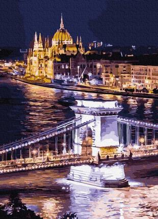 Картина по номерам ночной город