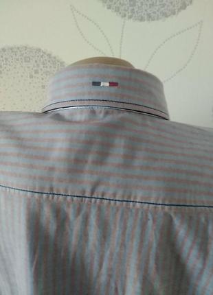 Сорочка із тонкої джинсової тканини від pierre cardin коолаборація з tommy hilfiger  р. xl7 фото