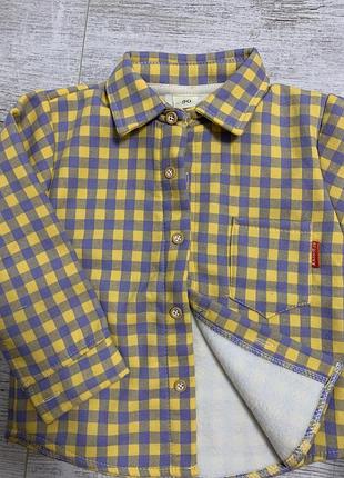 Дитячі теплі сорочки