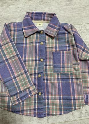 Дитячі теплі сорочки