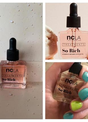 Арома масло для кутикулы ncla so rich cuticle oil1 фото