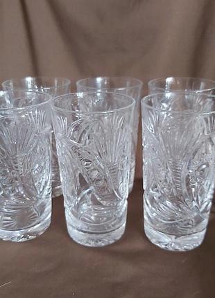 Стакан хрустальный винтажный