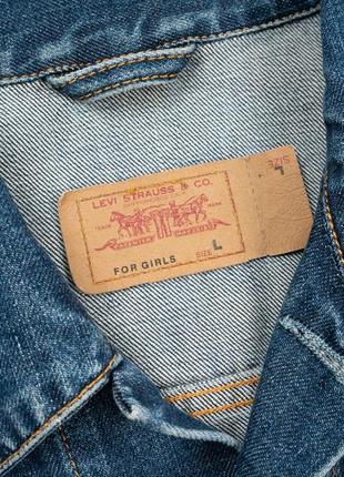 Levi's винтажная джинсовая куртка италия jwh0204722 фото