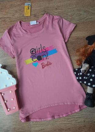 Нова футболка для дівчинки р. 146 barbie