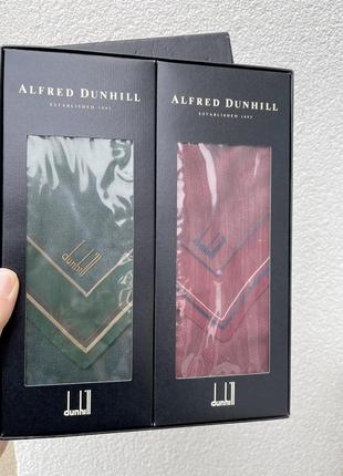 Набір чоловічих хусток паше бавовна люкс бренд alfred dunhill2 фото