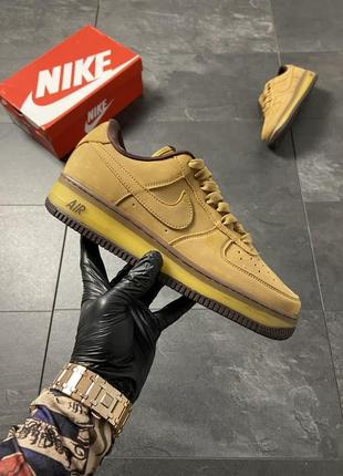 Чоловічі кросівки nike air force 1 brown 41-42-43-44-45